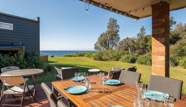 A little beach front cottage