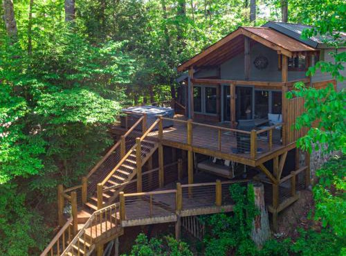 A Little Stoney River - Ellijay GA - Cartecay River