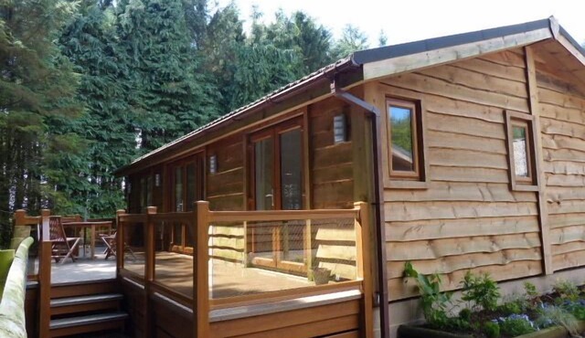 A Lodge set in a Quiet Location with country Views