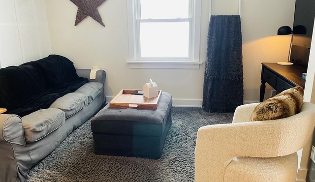 A loft retreat on a private street within walking distance to downtown!