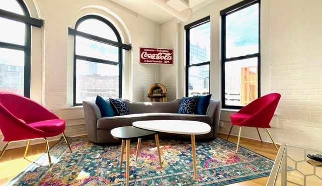 A luxurious, historic loft in the heart of the Old Market