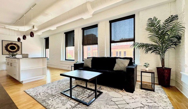 A luxurious, historic loft in the heart of the Old Market