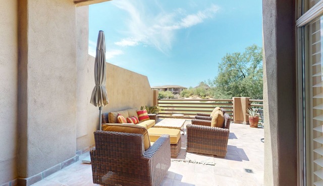 A luxurious home nestled perfectly within a prestigious golf resort