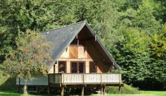 A Luxurious Lodge Nestling Beside The River Teign In Dartmoor National Park
