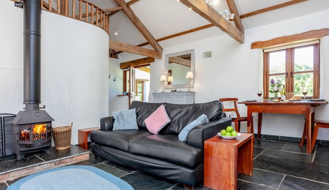 A magnificent barn conversion in a peaceful rural setting with rolling countryside views.