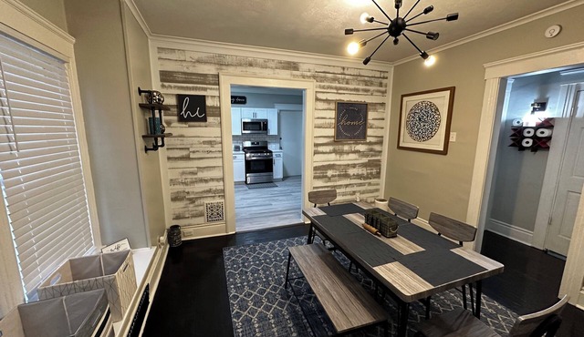 A modern, comfortable and conveniently located apartment.