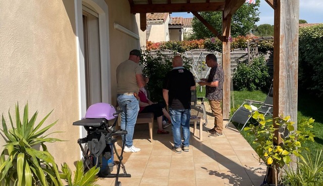 A modern haven of peace in a garden near Carcassonne