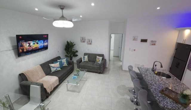 A modern stay at The Blue Reef Samaná #TnBeaches in town and all around province