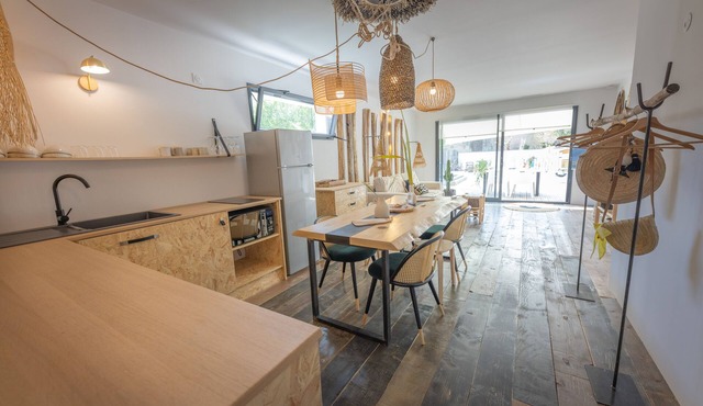 A natural villa for a change of scenery for the whole family