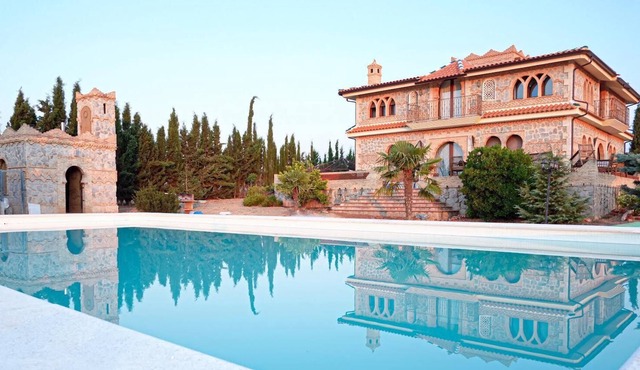 A Nazarí patio in Castilla la Mancha