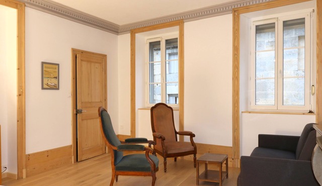 A new apartment with old-world charm in the center of Besançon.