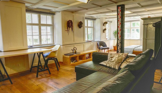 A newly renovated very charming, 400 year old historical Swiss Style Riegelhaus.