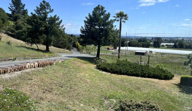 A peaceful country home with sweeping view.