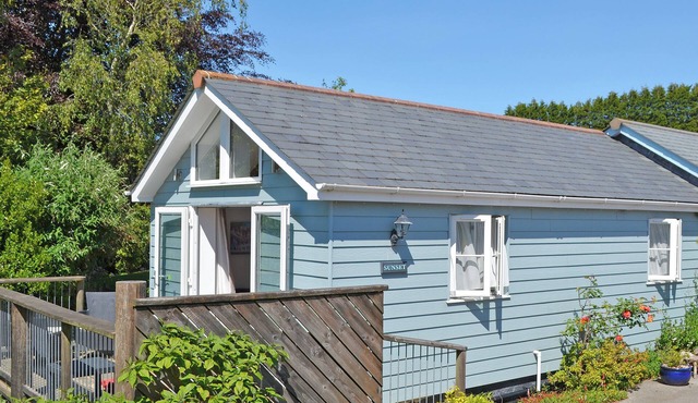 A peaceful haven with a summerhouse and just minutes from Mevagissey and Fowey.