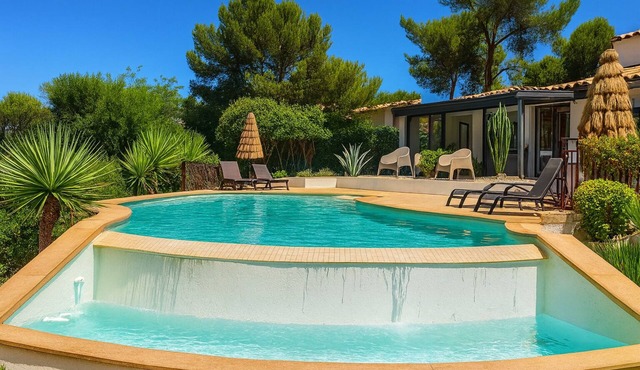 A peaceful holiday home - Mediterranean garden - Pool 26° -Near CASSIS
