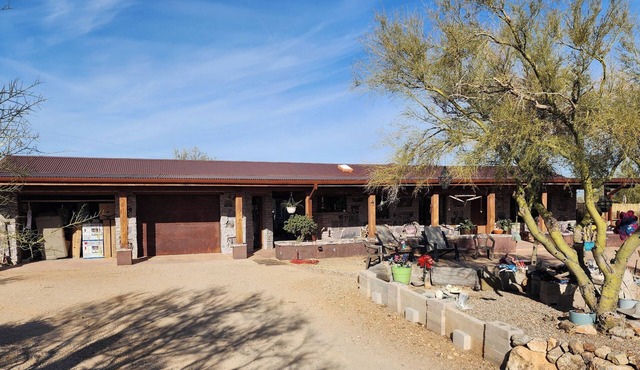 A peaceful property nestled at the base of the beautiful Tucson Mountains