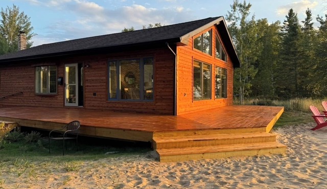 A perfect beach getaway along the shore of Lake Superior!