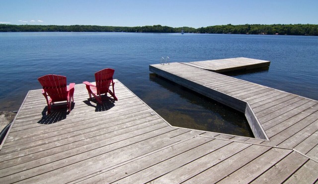 A perfect combination of luxury and nature! Located in the peaceful north end of Rosseau.
