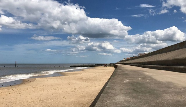 A perfect seaside home for larger families seeking fun at the beach.