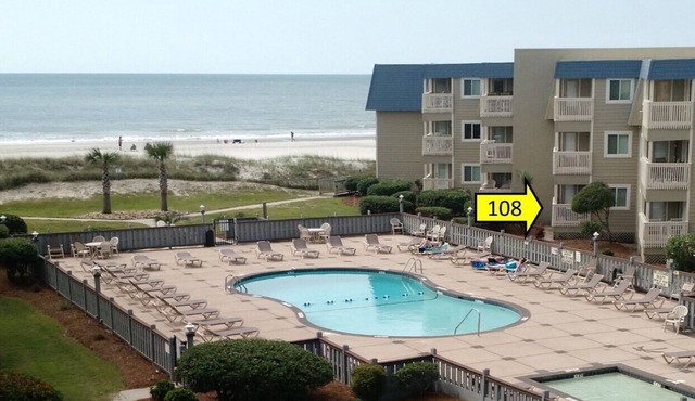 A Place at the Beach IV #108 - First floor! Just steps to beach! Shore Drive!