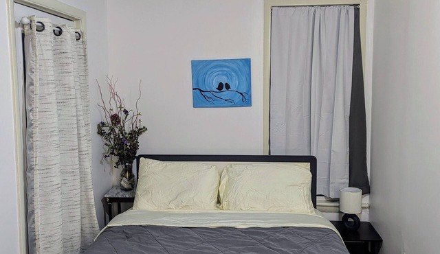 A private room with praivet shower