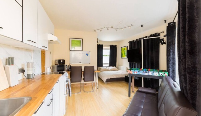 A private studio apartment in Birmingham