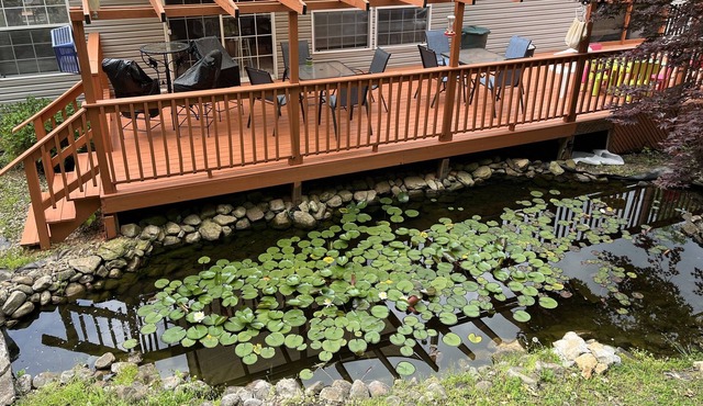 A quiet hideaway close to Norris Lake just a half mile to Hickory Star Marina.