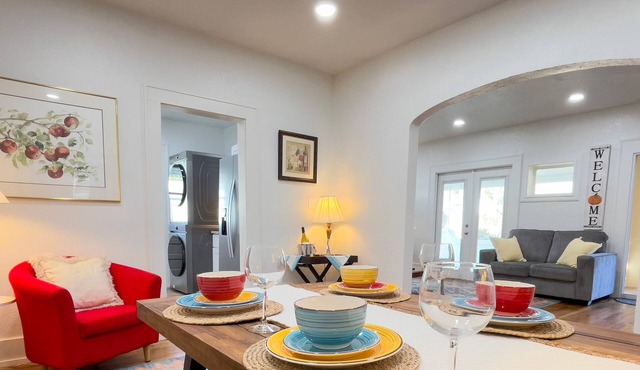 A Rare Spanish Revival Retreat - Modern Comfort + Steps to Water & Downtown!