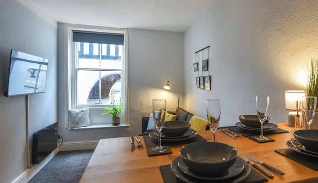 A renovated character apartment in the market town of Bridgnorth.