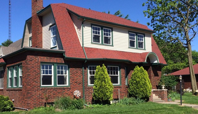 A renovated Dutch Colonial house in downtown Greenville