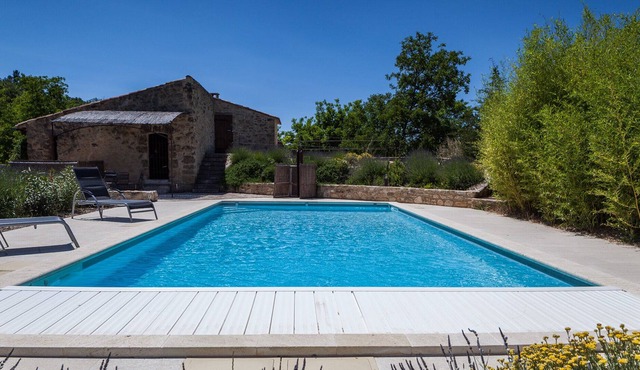 A renovated village mill as a holiday home.