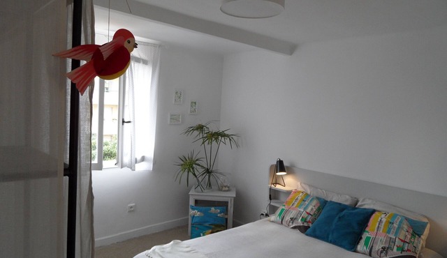 A rooftop house with large terrace in downtown Montpellier