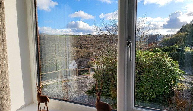 A self catering cottage that sleeps 4 guests in 2 bedrooms