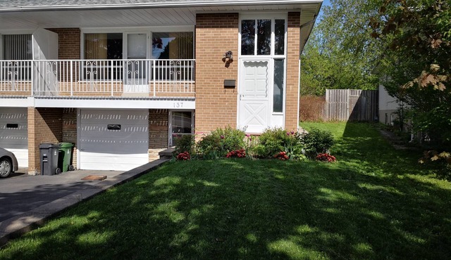 A semi-detached house in North York with a 7 minute drive from finch station