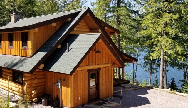 A Serene Lake Front Cabin Minutes from West Glacier National Park