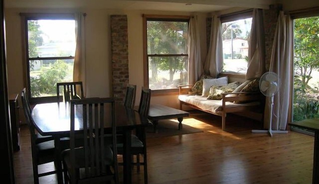 A short walk to the beach