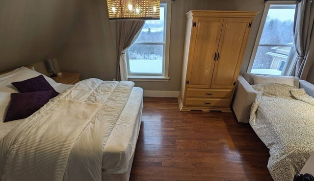 A Ski & Bike Basecamp and walk to a brewpub!