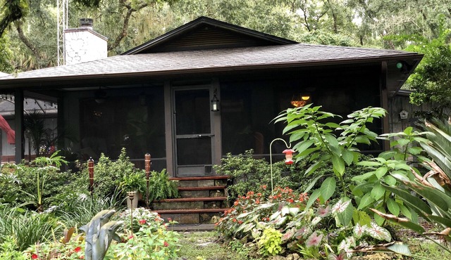 A SLICE OF "OLD FLORIDA" AMONG GRANDFATHER OAKS.