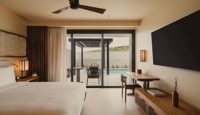 A spacious suite that’s two bedrooms with a separate living and dining area!