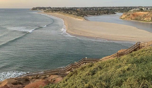 A spacious house steps away from the beach close to McLaren Vale