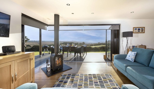 A stunning eco-home with cedar cladding, a sedum roof & state-of-the-art design.