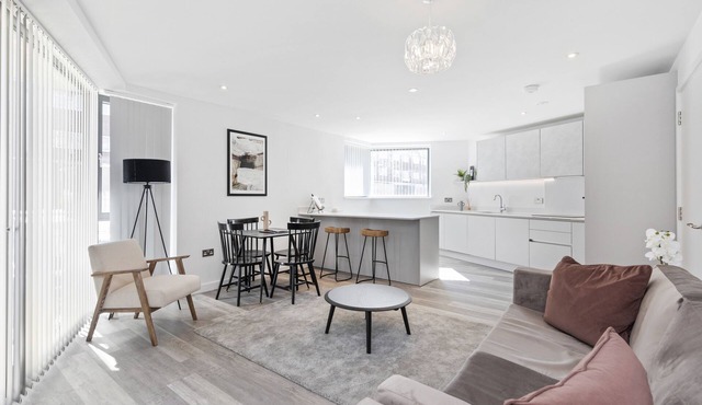 A stylish collection of one, two, and three bedroom apartments!