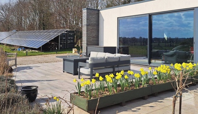 A stylish converted barn annex.