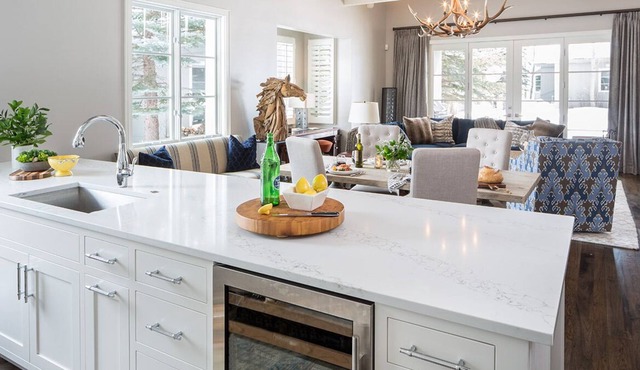 A stylish retreat in the exclusive Teton Pines neighborhood