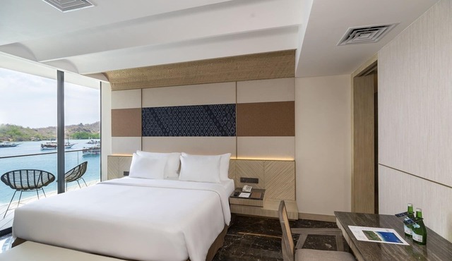 A Suite Room with Sea View at Labuan Bajo