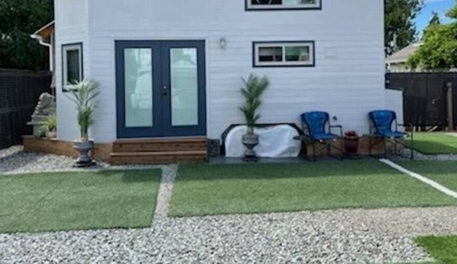 A Tiny home in a "Small town".