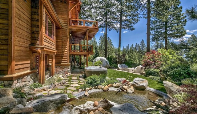 A Touch Of Tuscany In a Lake Tahoe Estate