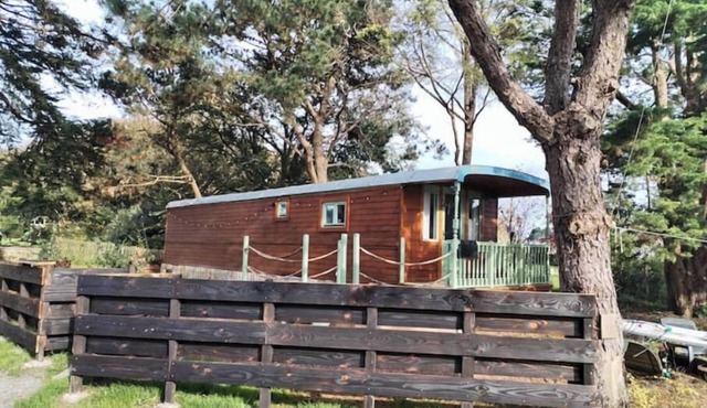 A trailer by the sea