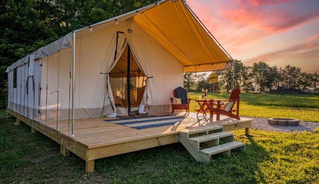 A Tranquil Outdoor Escape with Roaring River