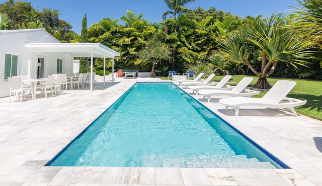 A tropical oasis